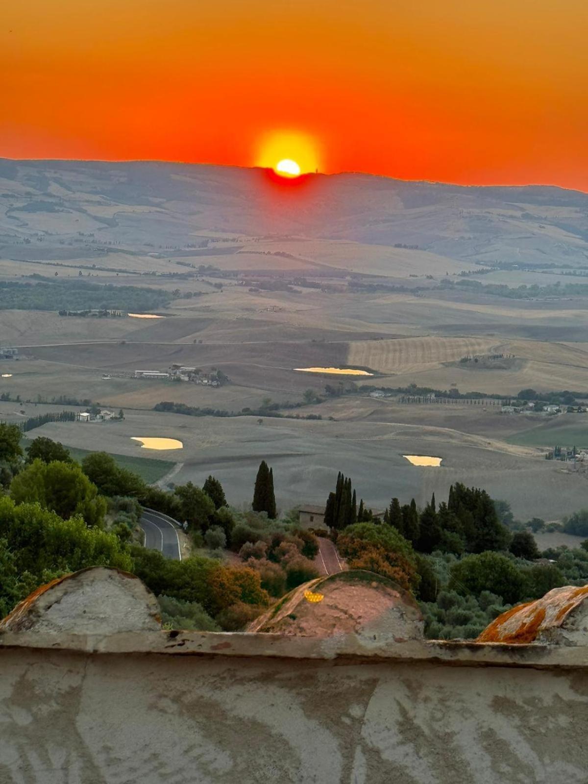 Апартаменты La Terrazza Sulla Val D'Orcia Кастильоне-д'Орчия Экстерьер фото