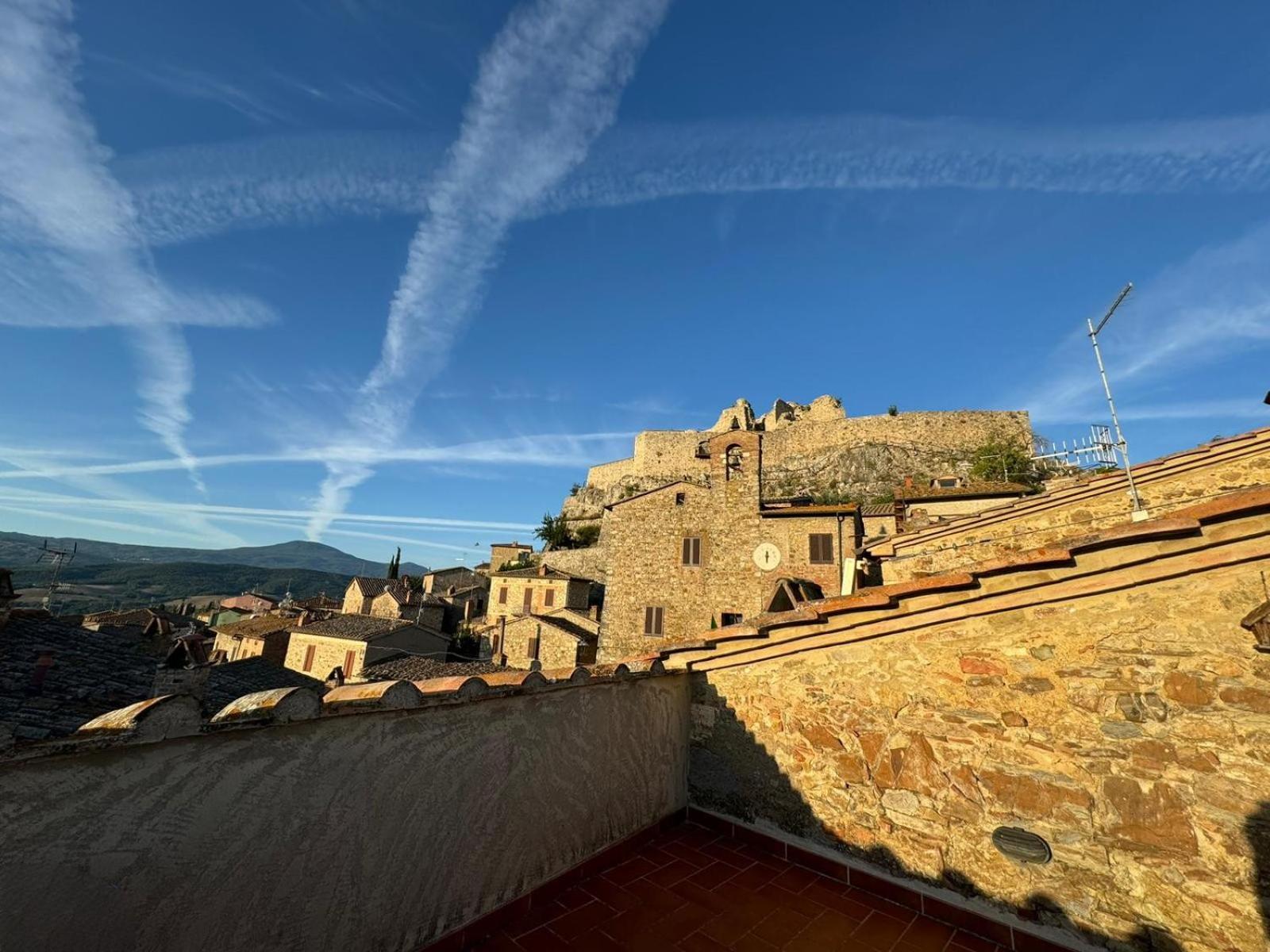 Апартаменты La Terrazza Sulla Val D'Orcia Кастильоне-д'Орчия Экстерьер фото