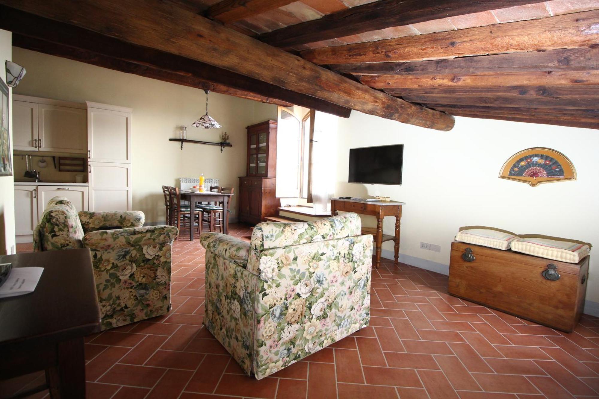 Апартаменты La Terrazza Sulla Val D'Orcia Кастильоне-д'Орчия Экстерьер фото